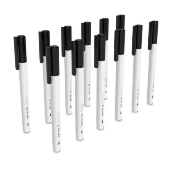 TRU RED Pen Dry Erase Markers Ultra Fine Tip 12 pk - Picture 3 of 3